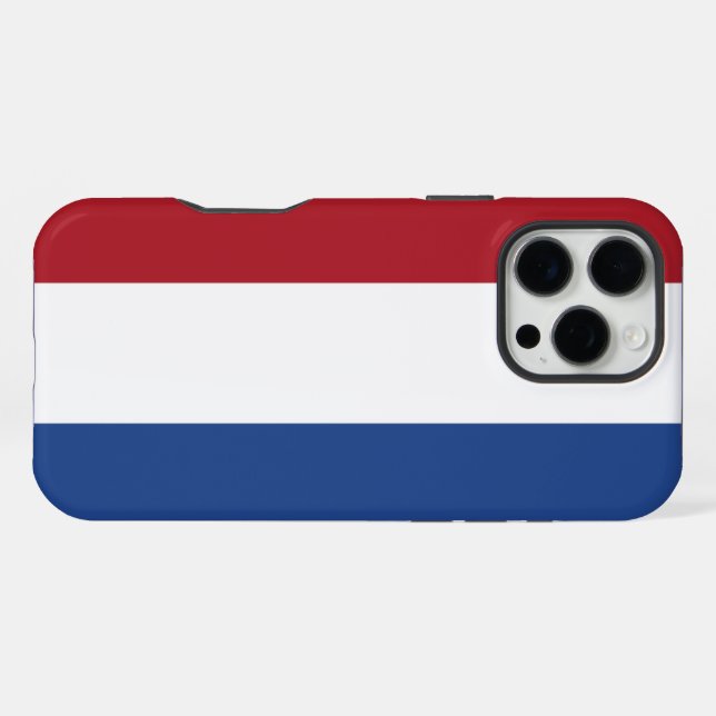 Coque iPhone Pays-Bas (Verso Horizontal)