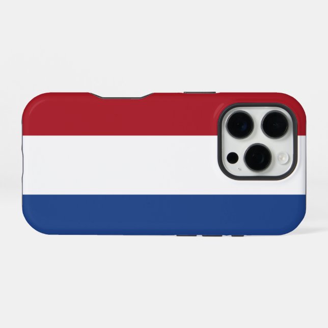 Coque iPhone Pays-Bas (Verso Horizontal)
