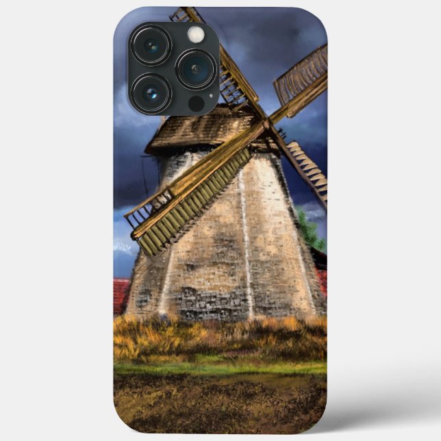 coque iphone Pays-Bas Windmill (Verso)