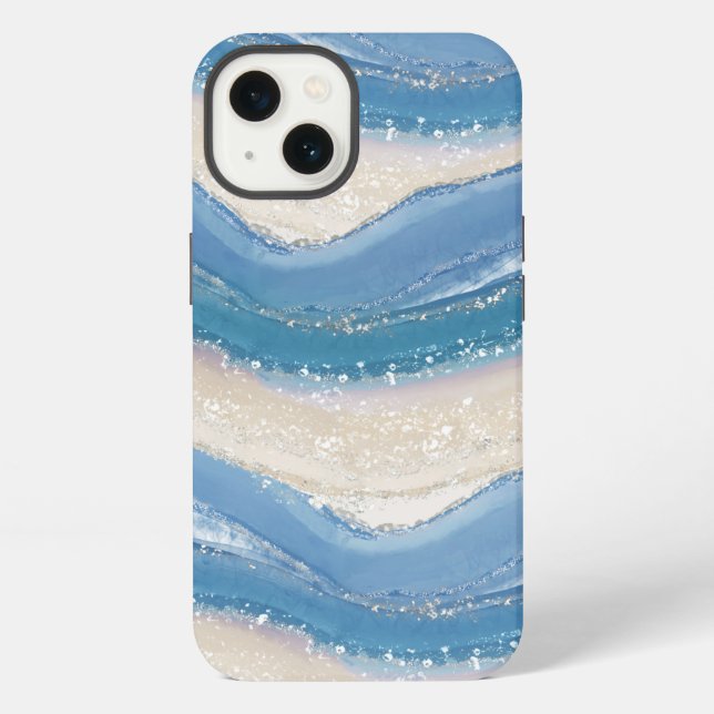 Coque iPhone Paysage Abstrait  (Verso)