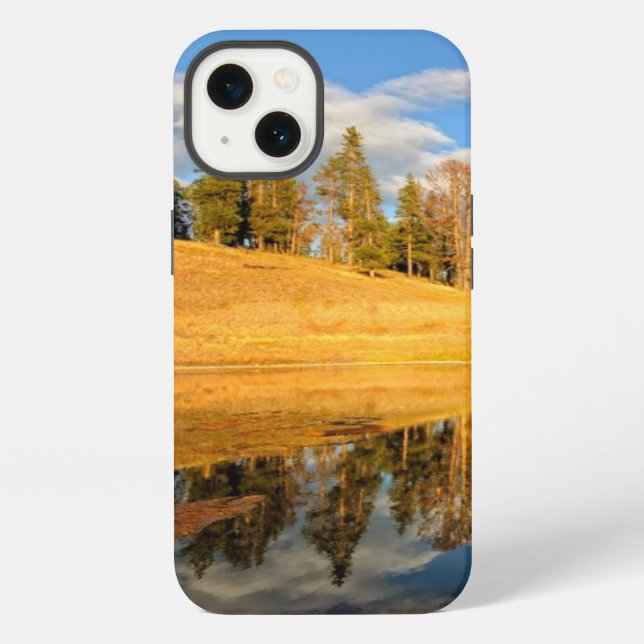 Coque iPhone Paysage de Yellowstone (Verso)