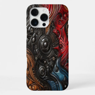 Coque iPhone 16 Pro Max Paysage extraterrestre mystique avec des motifs co