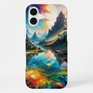 Coque iPhone 16 Plus Paysage Fantastique Esthétique