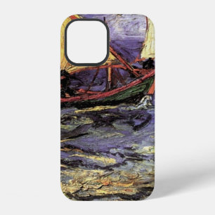 Coque iPhone 12 Paysage marin aux Saintes Maries par Vincent van G