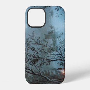 COQUE iPhone 12 PAYSAGE NOCTURNE ROMANTIQUE EN BLEU