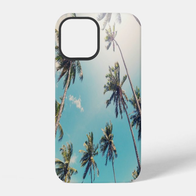 Coque iPhone Paysage tropical de plage serein (Verso)