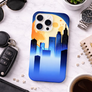 Coque iPhone 15 Pro Paysage Urbain Moderne