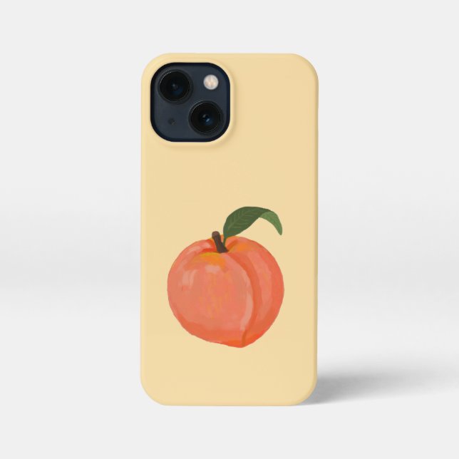 Coque iPhone Peach (Verso)