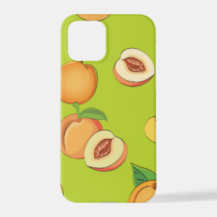Coque iPhone 12 Pro Peach Pattern 4