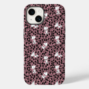 Coque Pour iPhone 14 Peanuts   Motif Fleur de Vigne Snoopy