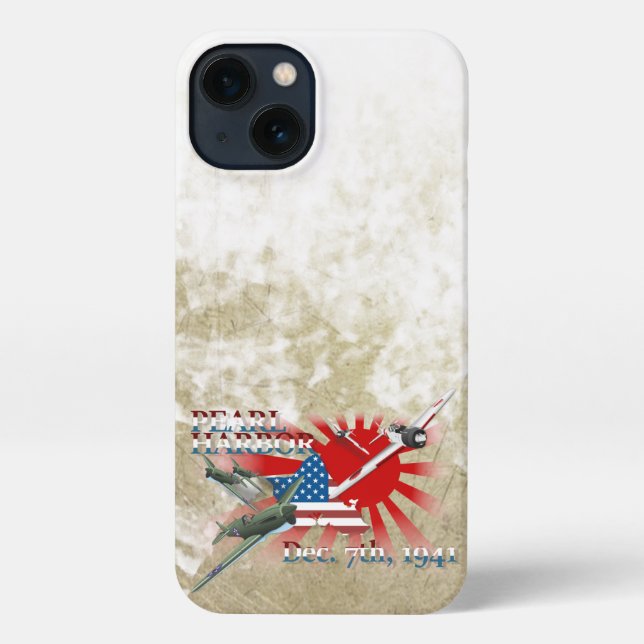 Coque iPhone Pearl Harbor 7 décembre 1941 (Verso)