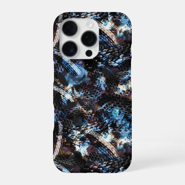 Coque iPhone Peau de serpent (Verso)