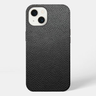 Etui iPhone 13 Peau de serpent noir