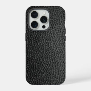 Coque iPhone 15 Pro Peau de serpent noire