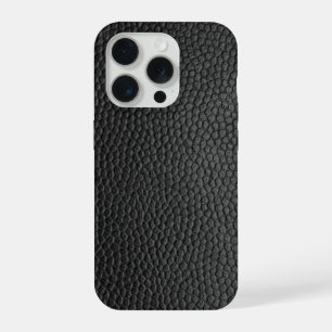 Coque iPhone 15 Pro Peau de serpent noire