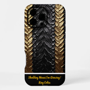 Coque iPhone 16 Pro Max Peau de serpent venimeux