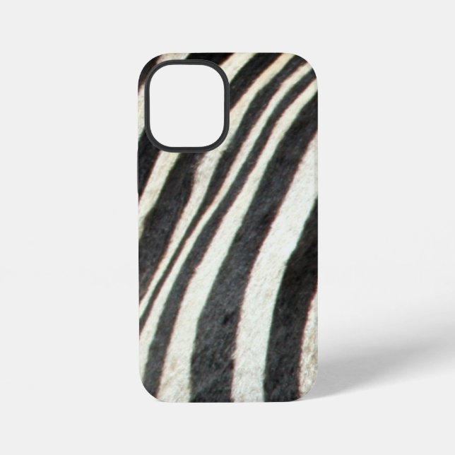 Coque iPhone peau de zèbre (Verso)