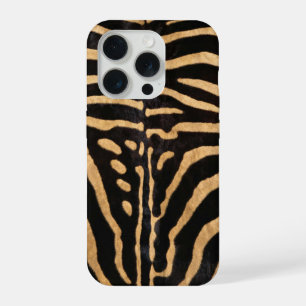 Coque iPhone 15 Pro Peau de Zèbre Faux
