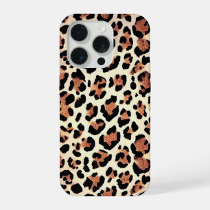 Coque iPhone 15 Pro Peau léopard
