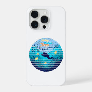 Coque iPhone 15 Pro Pêche à la truite de lac marquant des monstres