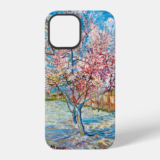 Coque iPhone Pêcher en fleurs, Van Gogh (Verso)