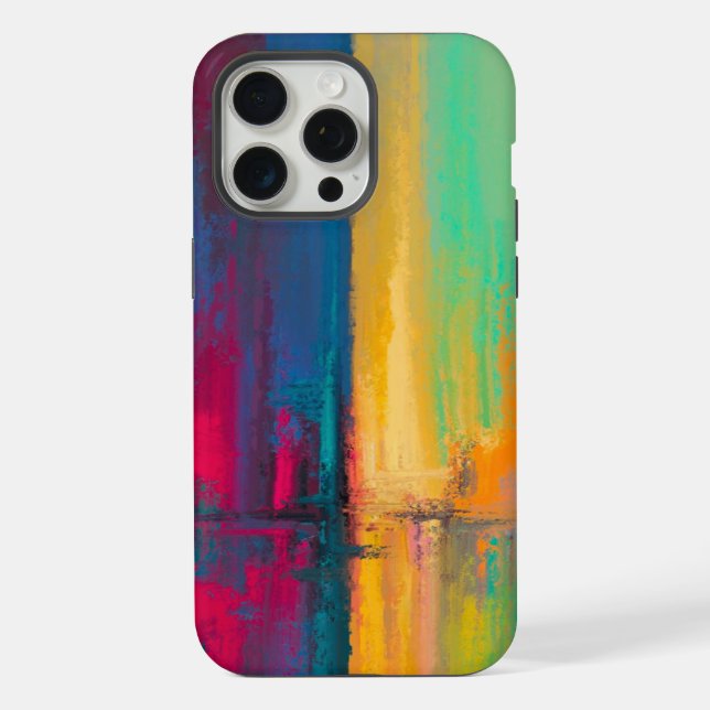 Coque iPhone Peinture à éclaboussure (Verso)