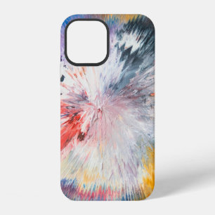 Coque iPhone 12 Peinture à l'huile 4K. Une abstraction créative co