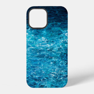 Coque iPhone 12 peinture à l'huile montrant des vagues dans l'océa