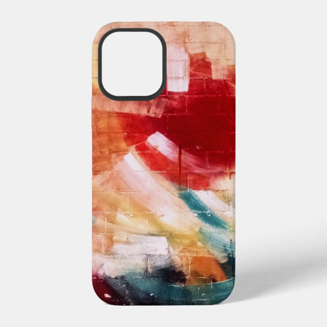 Coque iPhone Peinture abstraite (Verso)