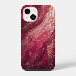 Coque Pour iPhone 14 Peinture Abstraite Élégante
