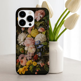 Coque iPhone 16 Pro Max Peinture artistique fine de nature morte florale a