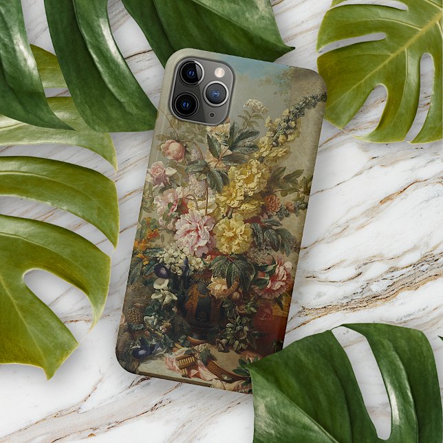 Coque iPhone Peinture artistique fine de nature morte florale a (Créateur téléchargé)