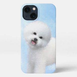 Etui iPhone 13 Peinture Bichon Frise - Cute Original Chien Art