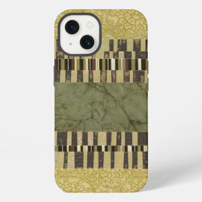 Coque iPhone Peinture de panneau multiforme (Verso)