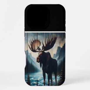 Coque iPhone 16 Pro Max Peinture d'orignal