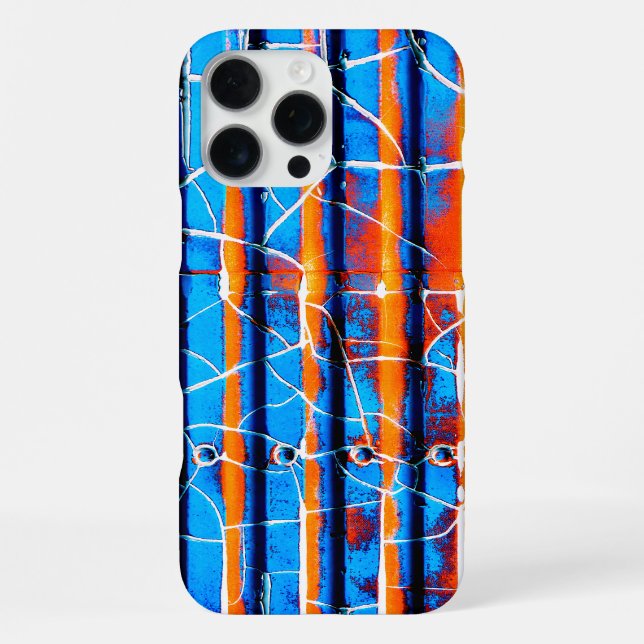 Coque iPhone Peinture écaillée rustique (Verso)