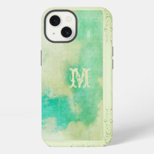 Etui iPhone 13 Peinture élégante de ciel et de nuages dans un cad