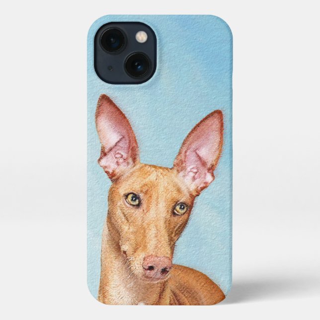 Coque iPhone Peinture Pharaon Hound - Cute Original Chien Art (Verso)