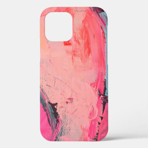 Coque iPhone 12 Peintures à l'huile d'artistes closeup multicolore