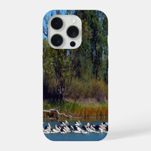 Coque iPhone 15 Pro Pelican Fishing Frenzy, River Murray,