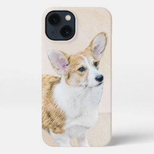 Etui iPhone 13 Pembroke Welsh Corgi Peinture - Art Chien original