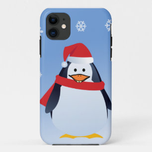coque iphone Penguin Noël Père Noël