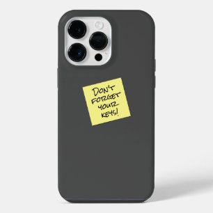 Coque Pour Pour iPhone 14 Pro Max Pense-bête drôle Note Autocollante Rappel