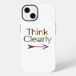 Etui iPhone 13 Pensez clairement