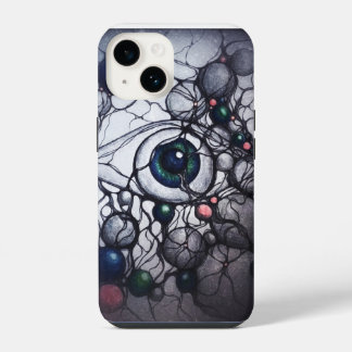 Coque Pour iPhone 14 Perception oculaire neurographique abstraite