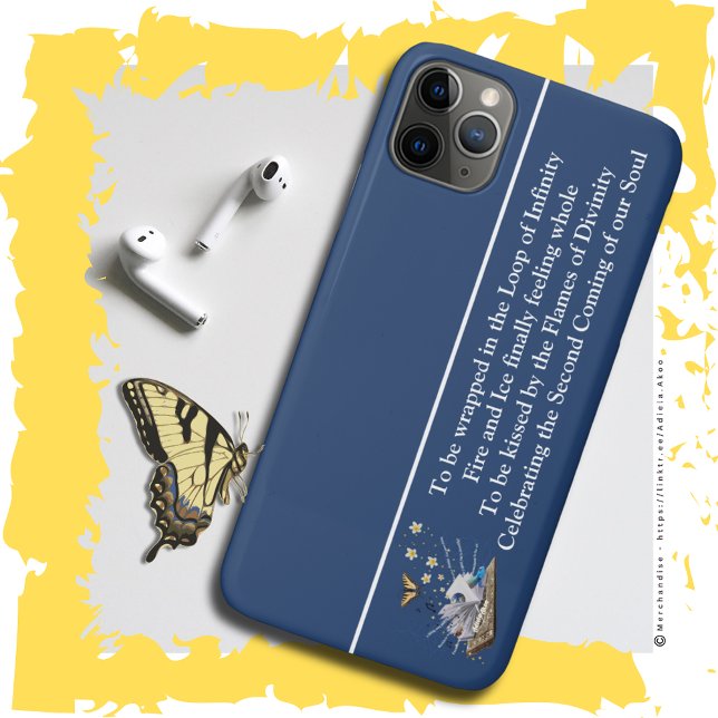 coque iphone - Perdu dans un quart par Adiela Akoo (Lost in a Quatrain Phone Case by Poet Adiela Akoo. Browse my store 4 more fab finds & gr8t gifts now)