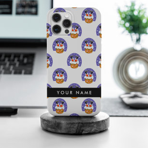 Coque iPhone 15 Pro Max Père Noël À Chimney, Neige, Noël, Nouvel An