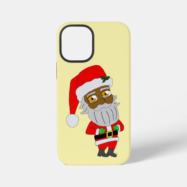 Coque iPhone Père Noël Chibi (Verso)