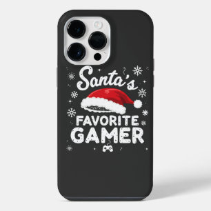 Coque Pour Pour iPhone 14 Pro Max Père Noël Joueur favori Jeu Noël Père Noël Noël No