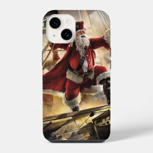 Coque Pour iPhone 14 Père Noël Pirate